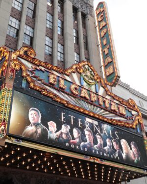 Kumail Nanjiani Instagram - More from Eternals premiere. Sorry it’s gonna be like this for a while. Watch it on November 5th. Link to tickets in bio.