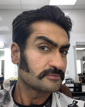 Kumail Nanjiani Instagram - #Kingo through the decades. 

If you don’t know what these are, go watch #Eternals this weekend. (Swipe right to see how I grew out the beard and shaved it down for the various looks.)