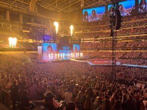 Kumail Nanjiani Instagram - Well that was one of the best shows I've seen. Ever. Thank you to @taylorswift and the kindest fans ever for ALL THE BRACELETS!!!