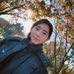 Kwon So-hyun Instagram - 가을 끝자락 🍂 전 즐겁게 촬영을 하며 잘 지내고 있습니다 ☺️ #생존신고