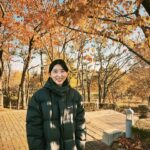 Kwon So-hyun Instagram - 가을 끝자락 🍂 전 즐겁게 촬영을 하며 잘 지내고 있습니다 ☺️ #생존신고