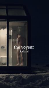 Kyle Krieger Instagram - the voyeur // best with sound on 👀 I will link this lovely Airbnb in my stories. The host was awesome. It is called the Glass Cottage in Hella, Iceland