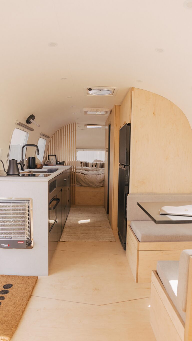 Kyle Krieger Instagram - All moved into Tuba and ready for my cross-country road trip to NY. Thanks @westelm for furnishing my airstream so beautifully. I love my traveling sanctuary even more now. song by: @distantcowboy photo: @owen_devalk
