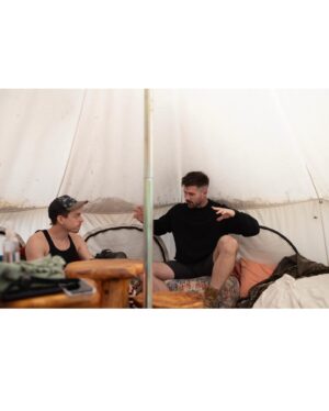 Kyle Krieger Instagram - Made a beautiful film at @hacienda6palms — it’s available now  on OF — link in my bio

featuring @mrbradford7 and my awesome DP @hi_im_dan and king of good vibes @femmiedaddie 

Our host, Todd, was wonderful and kind enough to make us a beautiful dinner afterwards. It was a great day. You can book a retreat here if you navigate to the IG.