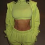 Kylie Jenner Instagram - just dropped my favorite sweats in all new spring colors styles on KHY.COM now 💚🩷🤍 @khy