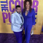 Kym Whitley Instagram - Still floating on a purple cloud!! I had a ball watching such talented artist! The Color Purple is a must see!! I know this movie is going to break the box office numbers!!! Christmas Day make sure you get your ticket!! Oscar Awards!!! Get your mind right! This movie and the performances are ALL Oscar worthy!! @daniebb3 and @tasiasword y’all made auntie proud 🥹 I also wanna thank my very good friend @derrick4mkup for always looking out for me and a special thank you to @michelleduffie and her team for making the night so special ! 💜✨ stylist @flutterdesigns makeup @_dreadiaz_ hair @angiehairstyles