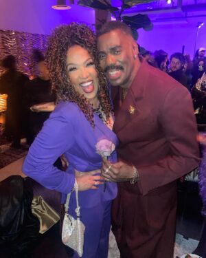 Kym Whitley Instagram - THE COLOR PURPLE is a must see !!! I had a fantastic time at the premiere!This cast is so talented!! I’m speechless! I cried laughed and applauded!  @oprah thank you for this epic musical!! Christmas Day I hope you run to the theaters!!💜✨ 

stylist @flutterdesigns 
makeup @_dreadiaz_ 
hair @angiehairstyles