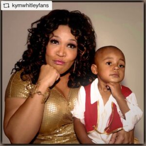 Kym Whitley Instagram - Mother’s Day with my favorite blessing! Happy Mother’s Day to all the mothers out there! Time goes so fast! Cherish the moments 🩵✨

Thank you @kymwhitleyfans for these amazing memories