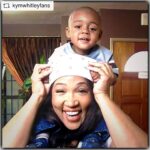 Kym Whitley Instagram - Mother’s Day with my favorite blessing! Happy Mother’s Day to all the mothers out there! Time goes so fast! Cherish the moments 🩵✨ Thank you @kymwhitleyfans for these amazing memories