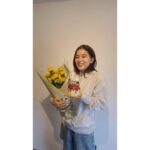 Kyoko Yoshine Instagram - 27歳になりました！ たくさんメッセージありがとうございます！ 今日は素敵な現場で過ごす事ができました✨ お祝いしてもらえて嬉しすぎましたー！！！ ありがとうございました🌼 27歳も頑張ります！ よろしくお願いします！！