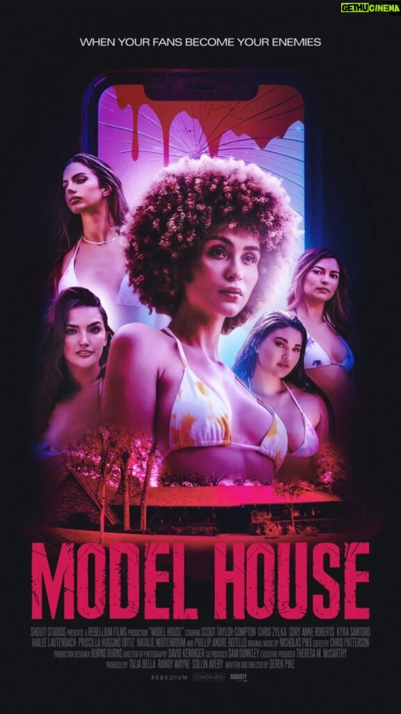 Kyra Santoro Instagram - MODEL HOUSE - In Theaters & On Demand April 5th😛