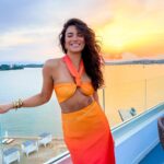 Kyra Santoro Instagram - Otro atardecer ❤️🧡💛💖