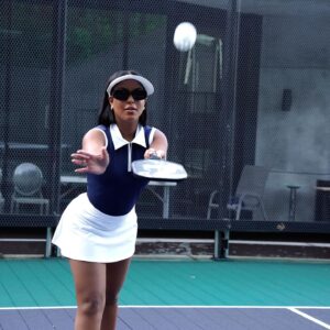 LaToya Forever Instagram - Obsessed with pickleball: Finally found a hobby I truly enjoy! 🏓 🩵 #PickleballAddict #NewLove #pickleballislife #pickleballaddiction 

Have you tried pickleball? 🤔