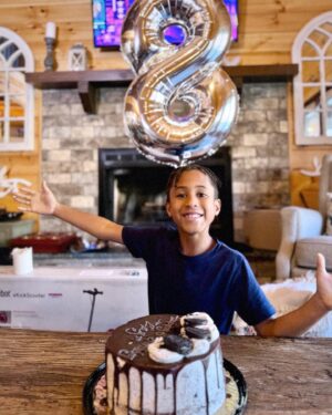 LaToya Forever Instagram - Celebrating my son’s 8th birthday with a memorable weekend of fishing adventures! 🎣! Happy 8th Birthday my baby 💙