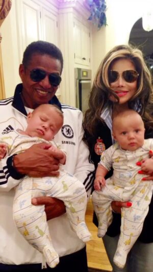 La Toya Jackson Instagram - Happy Birthday to @jackiejackson5 and Happy Born day to Mother! May you have a beautiful day and #MayThe4thBeWithYou!🎈😘. 

😘 #birthday #birthdayboy #maythe4thbewithyou #happybirthday #instagood #family #thejacksons #thejacksonfamily #jackieackson #katherinejackson #latoyajackson #love #grateful #tbt