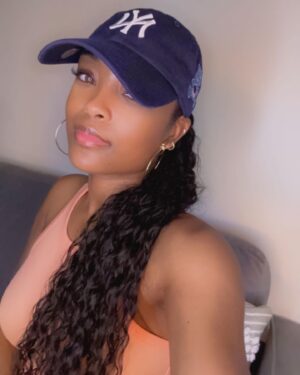 LaToya Tonodeo Instagram - Dad hat me please! 💙😜🤏🏾