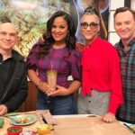 Laila Ali Instagram - #ThrowbackThursday…➡️Cookin’ on TV! Some of the shows…Rachel Ray, Home & Family, The Chew, GMA, Steve Harvey Show and Chopped, which I won 2X🏆)