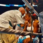 Laila Ali Instagram - #ThrowbackThursday Me and Paddy @fitzpatricks_boxing …My Irish brotha who was one of the most valuable members of my training team when I was a fighting. Taught me so much and had me in elite shape, body and mind. I have to get to England to visit soon so his Jamaican wife Kerri can hook me up with a plate!❤️🥊