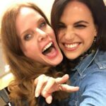 Lana Parrilla Instagram - It was written in the stars to have a lifetime of adventures with this gorgeous human and thank heavens for it! HAPPY BIRTHDAY MY TWISTER SISTER! I love you with all that I am and am so elated to be spending this whirlwind life with you! I am yours for all eternity! Sorry, not sorry! 🤗😘💋💚❤️ #birthdaygirl #rebeccamader #sisters #love #friendship #womensupoortingwomen #happybirthday #fyp #ouat #mypretties