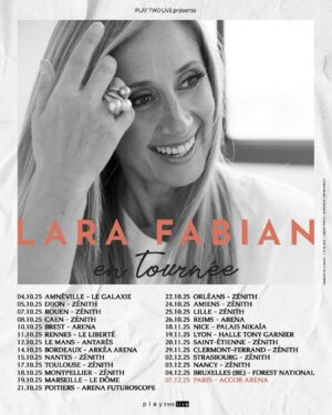Lara Fabian Instagram - J’ai tellement hâte de vous retrouver …ouverture de la billetterie ce vendredi à 10 h , lien en commentaire 💙