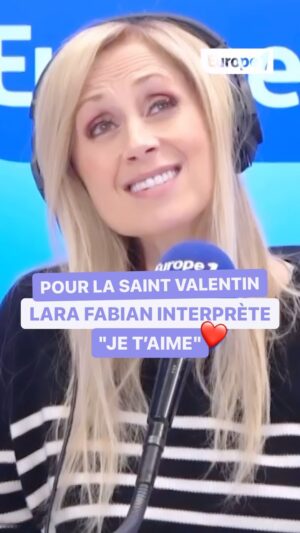 Lara Fabian Instagram - ➡️ La chanteuse @larafabianofficial était l’invitée de Culture médias ce mercredi 14 février 💘

@tomisle @anissahaddadi 

[Lara Fabian, Live, Amour]
