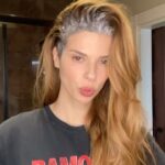 Larissa Gacemer Instagram - Kızlar, boya numara = Koleston 8.1 turuncu azaltıcı İgora 0-11 ♥️💐 . . #reklam