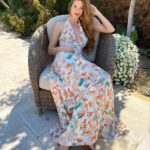 Larissa Gacemer Instagram – Kızlar bahar esintilerini taşıyan elbisemi nasıl buldunuz? 🙈 🐚🌾🥰Size güzel bir haberim var @hepsiburada’da Fenomen indirimler başladı ve bahar modası için çok güzel elbise ve takılardan oluşan linki hikayemde paylaştım #işbirliği