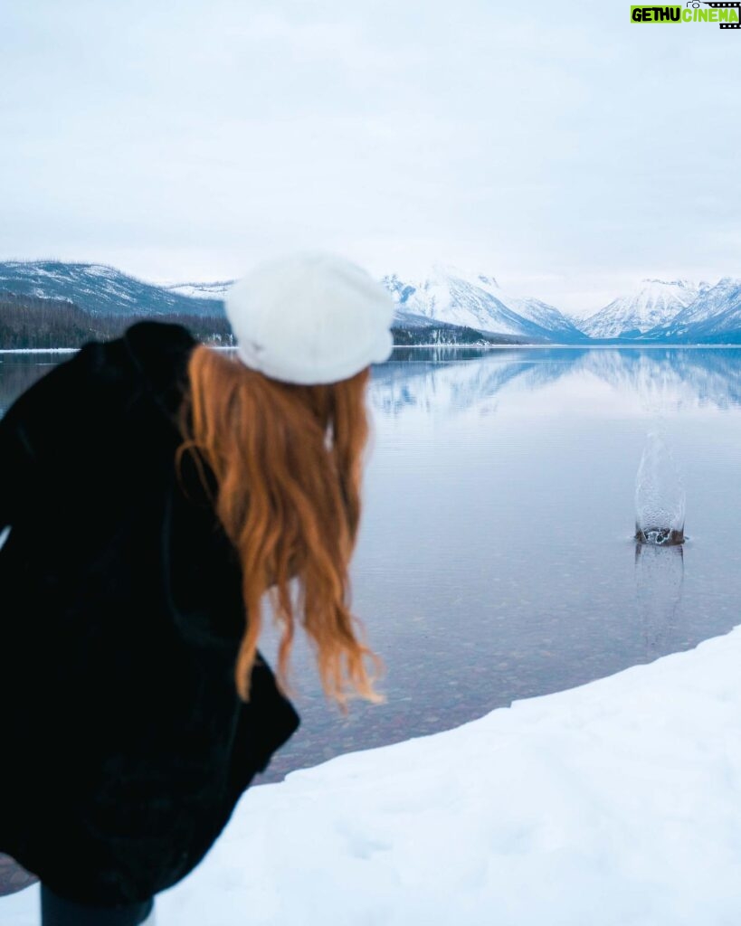 Larsen Thompson Instagram - To be the center of your own universe is quite an unbearable burden. A crippling amount of pressure. A weight no human was meant to carry. It is precisely for this reason why we flee to the mountains or the fields or the seas for solace. We find comfort in places that make us feel small. Nature absorbs the heavy magnitudes we were never meant to carry ourselves and disperses them back through the trees, through the sky, through the rivers of this shared earth — back into the arms of God. ~Olivia Cameron @livswords Captured at Glacier by @jordanlefler