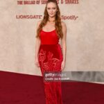 Larsen Thompson Instagram – @thehungergames the Ballad of Songbirds & Snakes premiere…One of my favorite series of all time! Thank you @peter_dundas for bringing “girl on fire” to life❤️‍🔥 thank you to my glam team @armanibeauty @cedricjolivet and @rachellitahair!!!