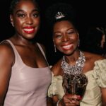 Lashana Lynch Instagram - “I was told to shut up or I would never work again.” Baroness Floella Benjamin. Thank you for the best advice backstage. Your words were as aligned as our rogue lips 💋🙏🏾✨