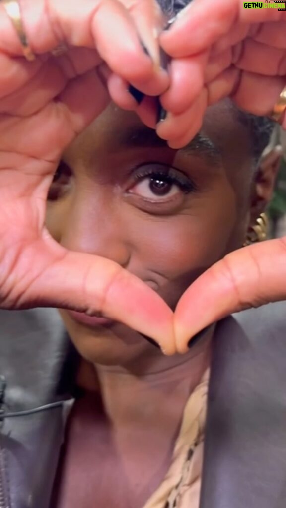 Lashana Lynch Instagram - Hearts up for 1 week of @onelovemovie 🫶🏾