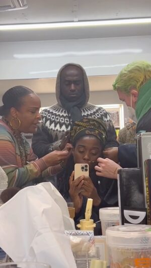 Lashana Lynch Instagram - Forever and ever and ever loving and appreciating my glam teams everywhere