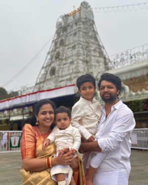 Lasya Manjunath Instagram - ఓం నమో వేంకటేశాయ:
Now it feels like 2024 has just begun 😊 
గోవిందా గోవిందా 🙏🏼