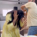 Lasya Manjunath Instagram - Kurchuni madhathabetti 🤣😂🤣 Don’t miss the end 😉 Wife obsessed by kumari aunty Just for fun guys 😂😂 Hope you all like it 😍