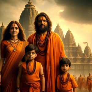 Lasya Manjunath Instagram - Ma lavaKusa lu 😍❤️🧿…
Final family pics 🧡

Seetha Rama Lava Kusa in one frame @manwithai thankyou 🧡🫰🏻

#jaishreeram #lavakusa #junnumunnu #lasyamanjunath