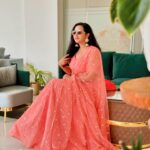 Lasya Manjunath Instagram - I’m nicer when I like my outfit 😘 Outfit : @pari.designers_