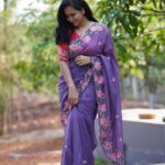 Lasya Manjunath Instagram - “ I can’t go back and change the beginning, but I can start where Iam and change the ending.” Saree : @pari.designers_ 📸: @happy_portraits_photography Location : @rasaliving.in