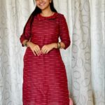 Lasya Manjunath Instagram - Don’t stop until you’re proud 😊 Outfit: @pari.designers_