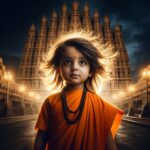 Lasya Manjunath Instagram - Munnu 🧡 Presenting you the Cutest Little Rama 🧡🫰🏻🥰 Cuteshhhh Ramudu 🥰❤️🧿 Thankyou @manwithai these pics are so adorable 🫰🏻😍 #littlerama #jaishriram🙏 #cuterama #aiart