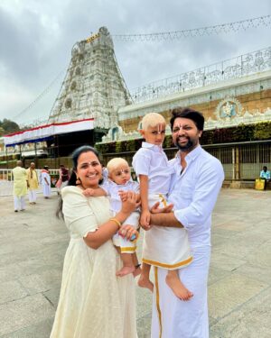 Lasya Manjunath Instagram - Na Gundu Kannamma 😍🥰❤️

@its.memunnu @urs.junnu @manjunath_chillale