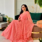 Lasya Manjunath Instagram - I’m nicer when I like my outfit 😘 Outfit : @pari.designers_