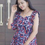 Lasya Manjunath Instagram - Summer vibes in @pari.designers_ Loving this outfit ❤️😍🤗