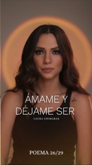 Laura Chimaras Instagram - Ámame y déjame ser 🖤

POEMA 26/29 🫶✍🏻

Ya casi termina el mes 🥹

#poema #poemacorto #poesíaymúsica #poeta #poesía #chimaraslaura #poesíaenespañol #poetry #spokenwordpoetry