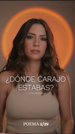 Laura Chimaras Instagram - POEMA 2/29 ✍🏻

¿Dónde carajo estabas? 🧡

¿Vieron el poema de ayer? ¿Les gustó? 

#poemacorto #poema #poesía #poesíaenespañol #poetry #chimaraslaura #poemasdeamor