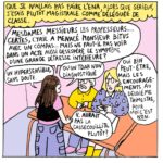 Laura Felpin Instagram - J’ai demandé au petit génie 🧞‍♀️ de Salome Lahoche @salomelahoche de m’aider à vous dire : MERCI 💐 Et comme j’ai plus les mots elle l’a fait avec ses exceptionnels dessins🤌🏼 J’ai l’immense privilège de pouvoir être avec vous partout entre Jeumont et Paris et de partager des moments de “total délire”. Y’a plus de billets pour Paris, mais y’a plein de places dans mon coeur ( MDR trèès belle gosse cette dernière phrase) Paix et joie sur votre tipi ⛺️ LOLO