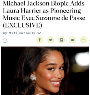 Laura Harrier Instagram - i’m so honored to be a part of this 🥹 thank you to the icon Suzanne de Passe for seeing yourself in me. thank you @antoinefuqua for your guidance and leadership. so excited ahhhhh!!!