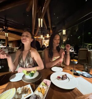 Laura Harrier Instagram - best bday weekend with the girls 🎲 thank you @wynnlasvegas for such an incredible time ♥️🥂 #maisonwynn