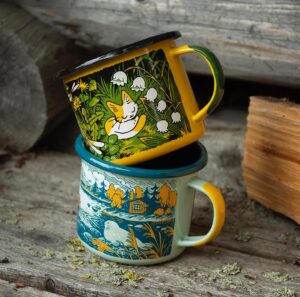 Laura Heikkala Instagram - My shop will reopen January 8th at 6pm UTC 💕 Enamel mugs and remaining calendars among other things will be available ☺️ We are also implementing a new cheaper shipping option for the mugs this time!