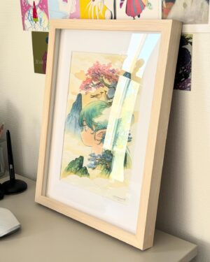 Laura Heikkala Instagram - Terra✨ A watercolor painting I did for the LAWS OF NATURE gallery show being held now at @around.gallery 💕
Please go check out all the beautiful works if you are in Singapore! ☺️

#watercolor #traditionalart #painting