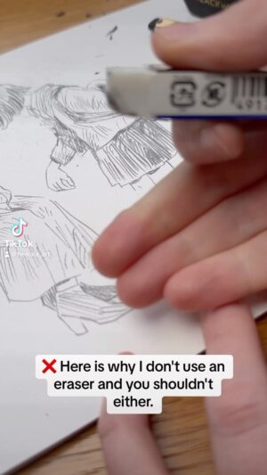 Laura Heikkala Instagram - Here’s a video on why I only use a pen to sketch ✅ Hope you try it out, it has helped me tremendously to streamline my process and improve faster ☺️💕